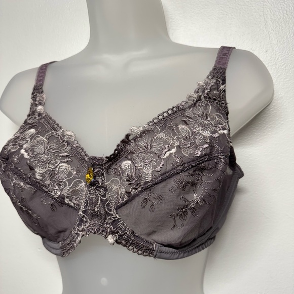 2/$20   Creme Bralee QT Intimates Colette Bra - Picture 3 of 10